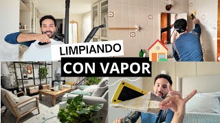 ✅limpie todo con solo vapor 😱🏠 Limpieza Profunda [upl. by Rehpotsyrk]