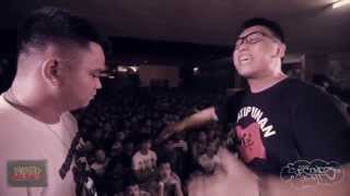 FlipTop  BLKD vs Thike  Isabuhay 2015 [upl. by Wallie]