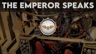 Godblight  Guilliman speaks to the Emperor  Voice Over [upl. by Mame]