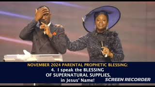 Prophetic and Blessing declaration for the month on November by Dr Pastor Paul and Dr Mrs Enenche [upl. by Yznyl]