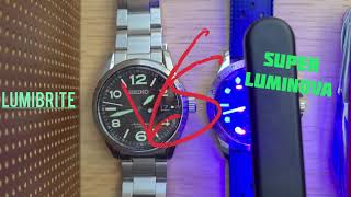 lumibrite vs luminova [upl. by Hurst]