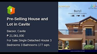 PreSelling House and Lot in Cavite [upl. by Giffy882]