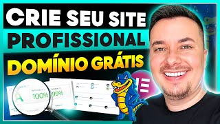 HOSTGATOR 20232024  DOMÍNIO  HOSPEDAGEM DE SITE P CRIAR SITE DO ZERO WORDPRESS  ELEMENTOR [upl. by Enelear]