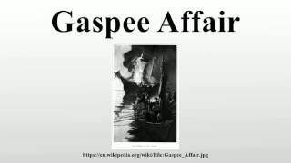 Gaspee Affair [upl. by Akinek4]