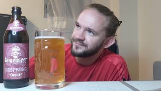 Beer Review 4195 Geigenseer Privatbrauerei  Ursprung Zwickl Austria Beer CraftBeer [upl. by Carrew]