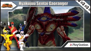 Hyakujuu Sentai Gaoranger 3  PS1 Games [upl. by Erina]