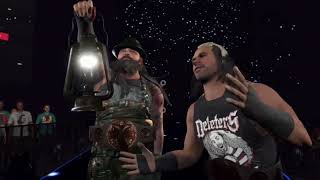 WWE 2K23 Custom Deleters of World Entrance Bray Wyatt amp Matt Hardy [upl. by Pelson]