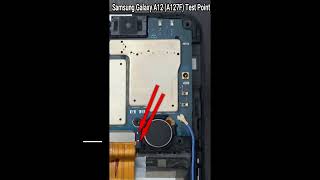 Samsung Galaxy A12 A127F Test Point [upl. by Fafa]