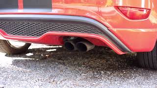 2015 Fiesta ST  Cold start and rev  Whoosh catted downpipe with stock catback [upl. by Rosana]