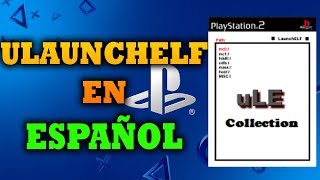 PONER ULAUNCHELF EN ESPAÑOL PS2 [upl. by Nawram]