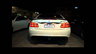 Mercedes Benz E250 W207 with MACH5 Performance exhaust  Valvetronic [upl. by Ahsok]