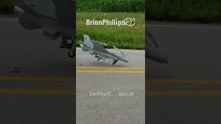 F16 Rough Landing rc aviation rcplane [upl. by Anivlek]