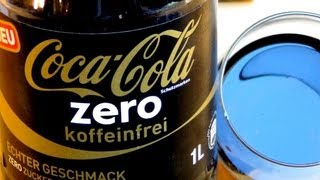 Coca Cola Zero caffeinefree [upl. by Cher]