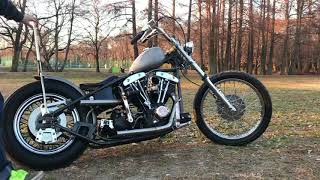 1979 Shovelhead rigid chopper 1340cc RIDE★ON [upl. by Turmel714]