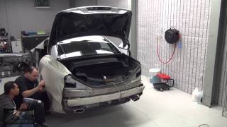 ZR Auto  Mercedes SL500 Vinyl Wrap Time Lapse [upl. by Ansela953]