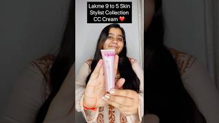 Unboxing Lakme 9 to 5 Skin Stylist Collection CC Cream  Review youtube trending lakme ytshorts [upl. by Still]