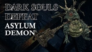 Bombing the Asylum Demon in Dark Souls Remastered [upl. by Naryk]