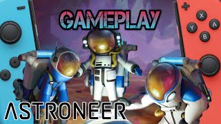 Astroneer  Nintendo Switch Gameplay [upl. by Anitirhc]