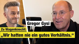 Gregor Gysi über Wagenknecht Neuwahlen FDP amp Trump  Interview [upl. by Yacov301]