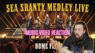 Home Free  Sea Shanty Medley Live  First Time Reaction [upl. by Iuqcaj]