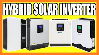 Top 5 Best Hybrid Solar Inverter in 2024 [upl. by Lulu]