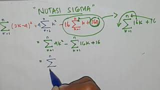 Notasi Sigma kelas 11 [upl. by Ttenyl]