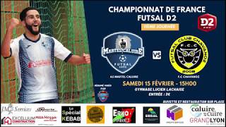 Futsal Martel Caluire AS  FC Chavanoz 23  le résumé vidéo [upl. by Enneibaf]