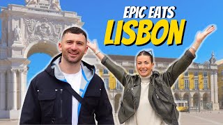 Lisbon Portugal Food Tour  Epic Eats [upl. by Sivraj]