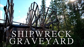 Abandoned Shipyard in Remote Canada With Seven Ships Left Behind [upl. by Manchester]