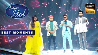 Indian Idol S14  Indian Idol के मंच पर हुआ Contestants का Reunion  Best Moment [upl. by Tanitansy]