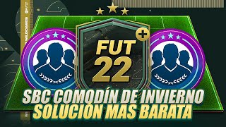 SOLUCIÓN MÁS BARATA SBC DESAFÍO DE COMODÍN DE INVIERNO AKAYDIN  MEGASOBRE ÚNICOS POR 7K FIFA 22 [upl. by Darraj]