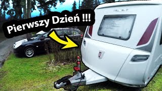 Pierwszy Dzień z Nową Przyczepą Kempingową   Jak mieszka się w przyczepie TABBERT Vlog 273 [upl. by Eetsim417]