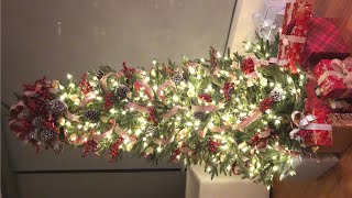 HOW TO  DECORATE Christmas Tree  15quot Ribbon  Stems  Sprays  Picks  BALSAM HILL [upl. by Harifaz]