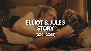 Jules amp Elliot  Their Story from Euphoria [upl. by Tenay96]