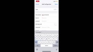 How to configure iPhone to use the Unlocator SmartVPN [upl. by Edee]