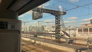 Le TGV inoui à destination de Marseille Saint Charles départ de Paris Gare de Lyon [upl. by Kaiser]