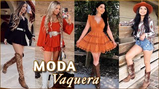 MODA 2024 OUTFITS VAQUEROS TENDENCIAS DE MODA PARA MUJER 2024 Moda Vaquera 2024 [upl. by Nilyahs]