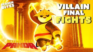 Po Vs Every Villain All Final Fights  Kung Fu Panda  Screen Bites [upl. by Ajar]