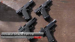 Double Stack 1911 Comparison Range Test [upl. by Faxan982]