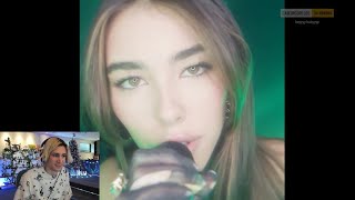 xQc Doesnt know what to say after this Madison Beer Edit [upl. by Laertnom]