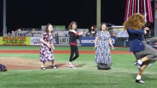 Elaine Dance ContestBrooklyn Cyclones Seinfeld Night 3 July 2 2016 [upl. by Stephanie]