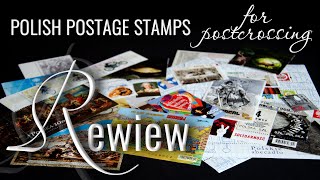 👀 REVIEW Purchase of postage stamps 02  Polish postage stamps  POSTCROSSING [upl. by Notnad994]