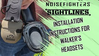 Sightline Installation Instructions for Walkers Headsets [upl. by Hirz417]