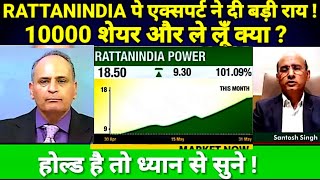 RATTANINDIA POWER SHARE LATEST NEWS TODAY RTN POWER SHARE TARGET S B STOCK NEWS [upl. by Ihcehcu]