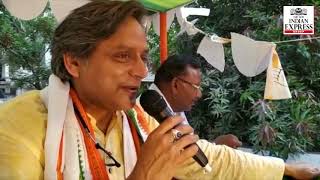 Dr Shashi Tharoor on the campaign trail in Thiruvananthapuram [upl. by Feinberg]