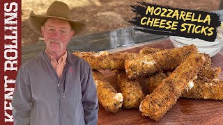 Fried Mozzarella Cheese Sticks  Easy Cheese Sticks [upl. by Odranoel657]