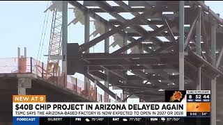 40 billion TSMC Arizona chip factory delayed again [upl. by Roxana]