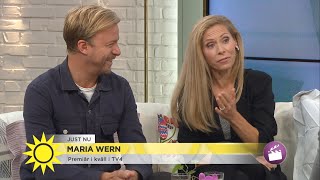 ”Maria Wern” firar 10 år – ”första avsnittet är väldigt överraskande”  Nyhetsmorgon TV4 [upl. by Morty61]