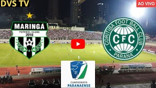 MARINGÁ X CORITIBA AO VIVO CAMPEONATO PARANAENSE ONDE ASSISTIR COM IMAGENS [upl. by Dunham]