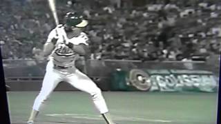 Jose Canseco Home Runs 1988 MVP Season [upl. by Berlin29]